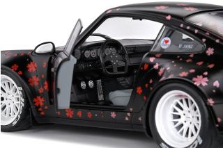 Porsche RWB schwarz AOKI Version 2021 Solido 1:18 Metallmodell